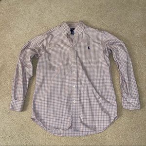 Boys’ Ralph Lauren Long Sleeve Collared Shirt